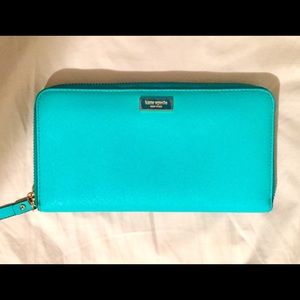 Turquoise Kate Spade Wallet